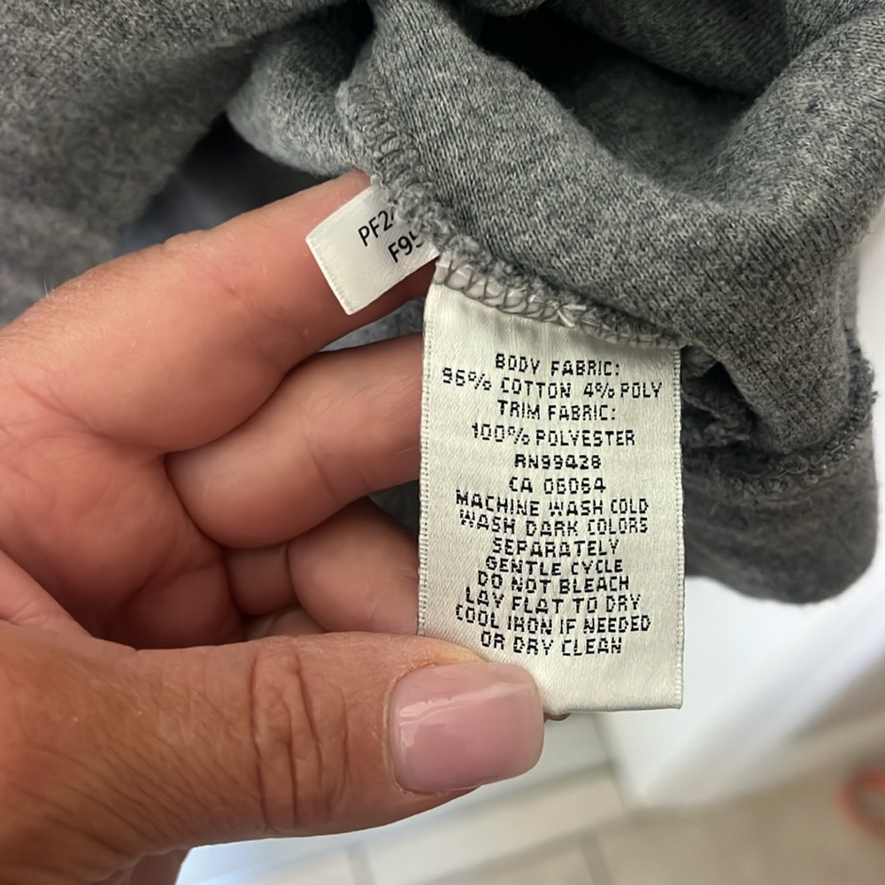 Bugatchi Gray Quarter Zip, Pullover Sweatshirt 95… - image 6